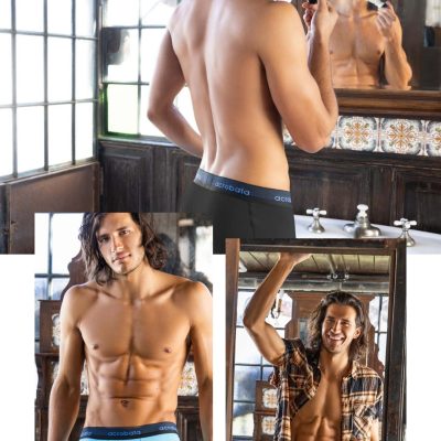 BÓXER ALGODÓN Y LYCRA LISO. ACROBATA - Cod 5104