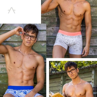 BÓXER ALGODÓN Y LYCRA TROPICAL. ACROBATA - Cod 5116