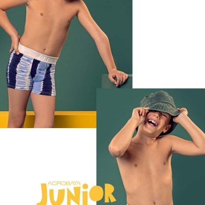 BÓXER ALGODÓN Y LYCRA BATIK. ACROBATA - Cod 6052