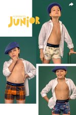 BÓXER ALGODÓN Y LYCRA ESTAMPADO. ACROBATA - Cod 6112