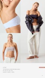 TOP BANDEAU DE MICROFIBRA DOBLE BRIGITTE - Cod 1710