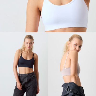 TOP DE MICROFIBRA DOBLE BRIGITTE - Cod 1712