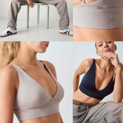 TOP CON TAZA REMOVIBLE DE MICROFIBRA DOBLE BRIGITTE - Cod 1718