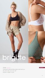 CORPIÑO DE MICROFIBRA DOBLE CON PUNTILLA BRIGITTE - Cod 2444