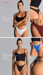 PACK X 3 LESS DE MICROFIBRA CON ELÁSTICO PERSONALIZADO REGULABLE BRIGITTE - Cod 618