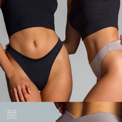 PACK X 2 LESS MICROFIBRA SEGUNDA PIEL BRIGITTE - Cod 707