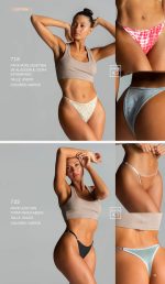 PACK X 3 LESS CON TIRAS REGULABLES BRIGITTE - Cod 722