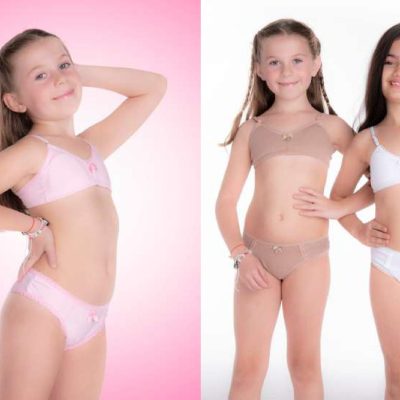 CONJUNTO NENA ALGODÓN Y LYCRA CON ALMOHADILLA  FAIRUZ - Cod 130