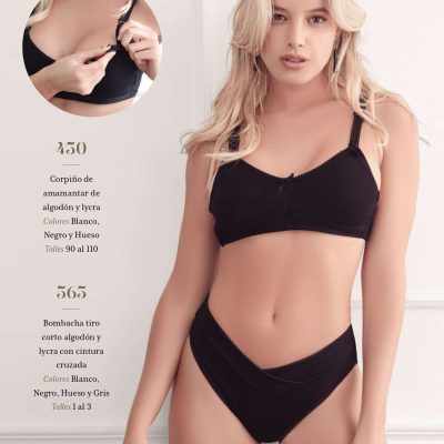 CORPIÑO DE AMAMANTAR ALGODÓN Y LYCRA FAIRUZ - Cod 450