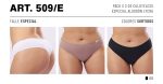 PACK X 3 DE CULOTELESS. TALLE ESPECIAL DE ALGODÓN Y LYCRA  FRASHE - Cod 509e