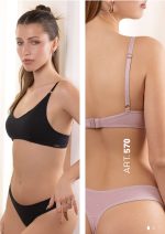 CONJUNTO BRALETTE DE ALGODÓN Y LYCRA  FRASHE - Cod 570