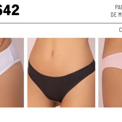 PACK X 3 DE VEDETINA DE MORLEY DE MICROFIBRA FRASHE - Cod 642