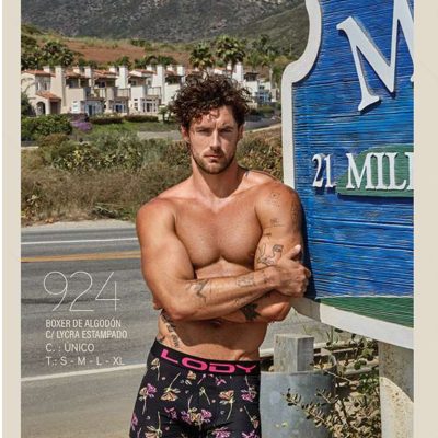 BÓXER DE ALGODÓN Y LYCRA ESTAMPADO LODY MEN - Cod 924