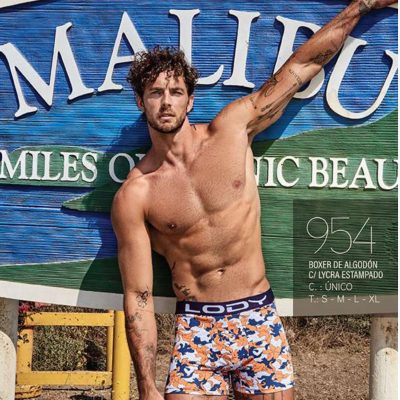 BÓXER DE ALGODÓN Y LYCRA ESTAMPADO LODY MEN - Cod 954