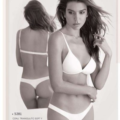 CONJUNTO TRIÁNGULO SOFT Y LESS ALGODÓN C/LYCRA LODY - Cod 5281