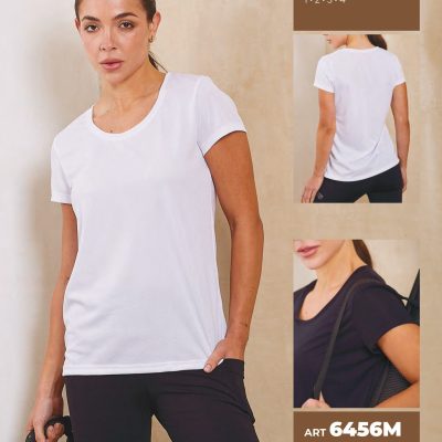 REMERA MANGA CORTA DE SET PANAL MOZIONE - Cod 4287