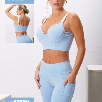 CALZA  BIKER CON BOLSILLO DE POLISAP MOZIONE - Cod 6393