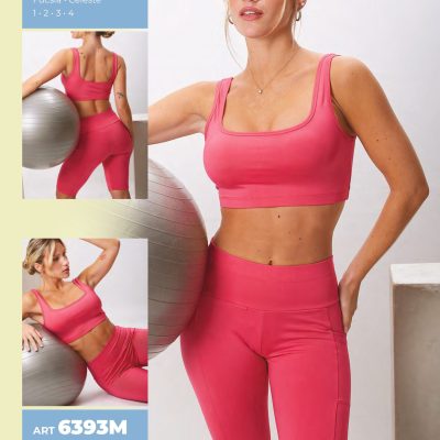 TOP DEPORTIVO ESCOTE CUADRADO DE POLISAP MOZIONE - Cod 6460