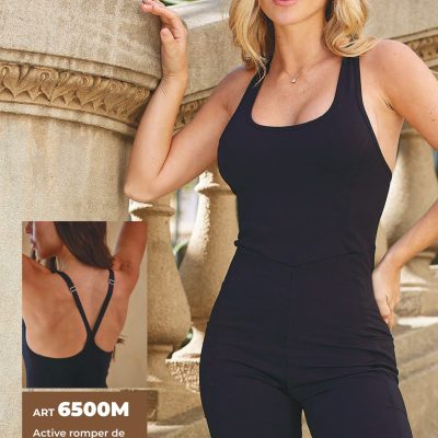 ACTIVE ROMPER DE POLISAP CON BRETELES REGULABLES Y BOLSILLO MOZIONE - Cod 6500