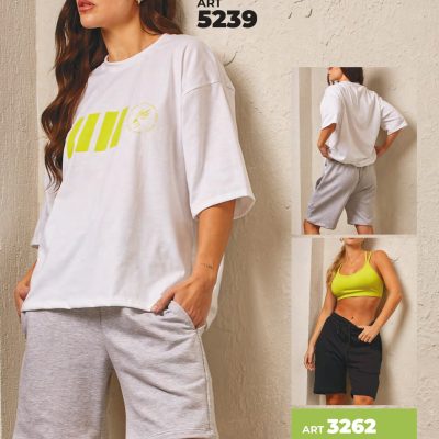 BERMUDA BOYFRIEND OVERSIZE DE RÚSTICO  SHEDYL - Cod 3262