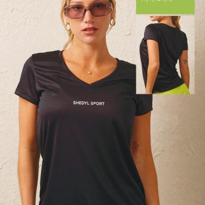 REMERA DEPORTIVA CON ESTAMPA SHEDYL - Cod 4283