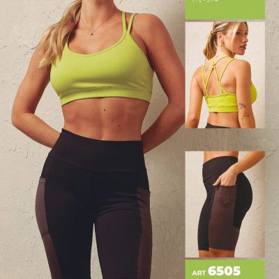 TOP DEPORTIVO CON TIRAS DE POLISAP SHEDYL - Cod 6497