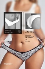 PACK X 2 VEDETINA DE ALGODÓN Y LYCRA LISA Y ESTAMPADA TAKKI - Cod 2030