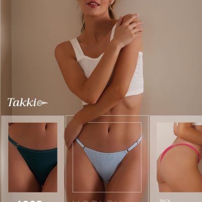 PACK X 3 REGULABLE DE MORLEY DE ALGODÓN TAKKI - Cod 4085