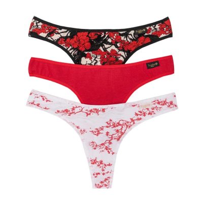 PACK X 3 DE COLALESS DE ALGODÓN Y LYCRA ESTAMPADO JAPAN FRASHE - Cod 5007