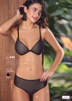 CONJUNTO TAZA SOFT TRIÁNGULO DE MICROFIBRA Y PLUMETI CON CULOTE  FRASHE - Cod 649