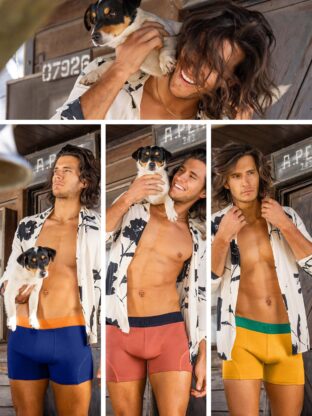 BÓXER ALGODÓN Y LYCRA LISO. ACROBATA - Cod 5102