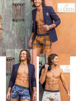 BÓXER ALGODÓN Y LYCRA ESTAMPADO. ACROBATA - Cod 5112