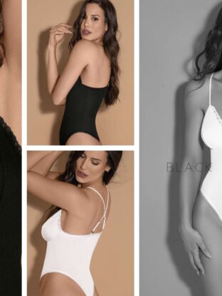 BODY DE MORLEY Y PUNTILLA BELEN - Cod 7200