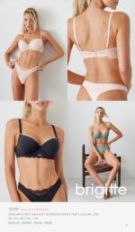 CONJUNTO CON TAZA SOFT DE MICROFIBRA Y PUNTILLA CON LESS BRIGITTE - Cod 1000