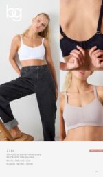 CORPIÑO DE MICROFIBRA DOBLE REFORZADO CON BALLENA BRIGITTE - Cod 1714