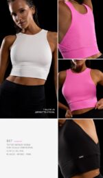 TOP DE MORLEY DOBLE CON CORTE AMERICANO BRIGITTE - Cod B67