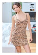 CAMISOLÍN CON BRETELES ESTAMPADO. ALGODÓN Y POLIESTER ESTAMPADO EMMY - Cod 6419