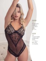 BODY DE PUNTILLA Y TUL FANTASIA  FAIRUZ - Cod 3030