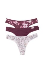 PACK X 3 DE COLALESS ESPECIAL DE ALGODÓN Y LYCRA ESTAMPADO LIBERTY MALBEC FRASHE - Cod 5010E