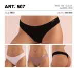 PACK X 3 DE COLALESS DE ALGODÓN Y LYCRA  FRASHE - Cod 507