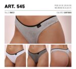 PACK X 3 DE COLALESS WEEKEND DE ALGODÓN Y LYCRA FRASHE - Cod 545