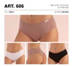 PACK X 3 DE CULOTELESS DE MICROFIBRA  FRASHE - Cod 606