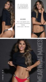 PACK X 3 DE ALGODÓN Y LYCRA. ELÁSTICO PERSONALIZADO. COLALESS. LARA - Cod 6250