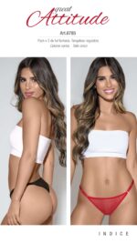 PACK X 3 DE TUL FANTASÍA. TANGALESS REGULABLE. LARA - Cod 6785