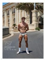 SLIP DE ALGODÓN Y LYCRA CON COLLARETA Y ELÁSTICO PERSONALIZADO LODY MEN - Cod 757