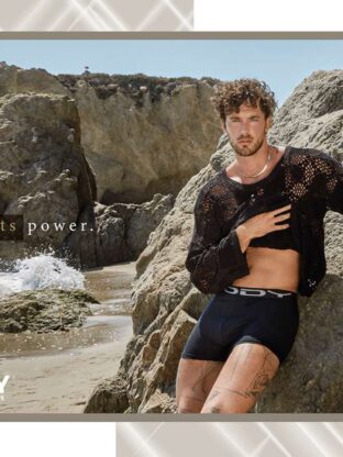 BÓXER LISO DE ALGODÓN Y LYCRA MEDIA PIERNA LODY MEN - Cod 804