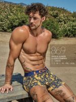 BÓXER DE ALGODÓN Y LYCRA ESTAMPADO LODY MEN - Cod 869