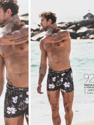 BÓXER DE ALGODÓN Y LYCRA ESTAMPADO LODY MEN - Cod 925