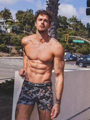 BÓXER DE ALGODÓN Y LYCRA ESTAMPADO LODY MEN - Cod 957E