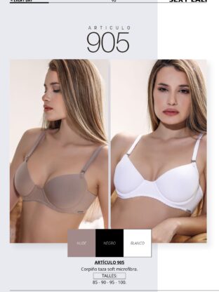 CORPIÑO SOLO TAZA SOFT MICROFIBRA SEXY LALI - Cod 905